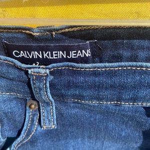 Calvin Klein Jean shorts size 14 ! "Daisy Dukes"